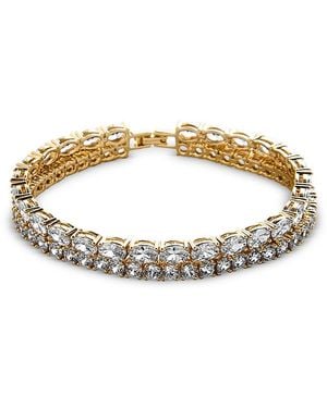 BaubleBar Lacey Tennis Bracelet - Metallic