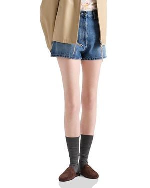 Prada Denim Shorts - Blue