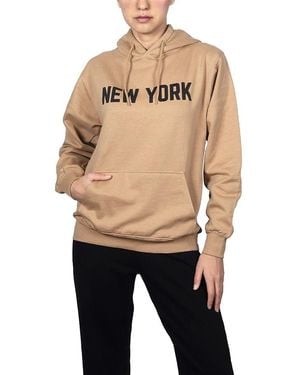 DEPARTURE New York Hoodie - Natural