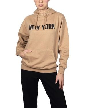 DEPARTURE New York Hoodie - Natural