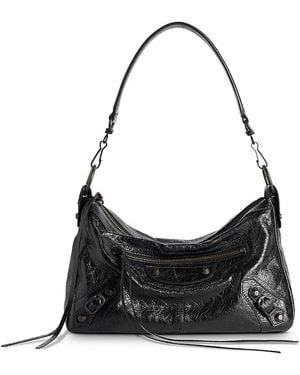 Balenciaga Le City Moto Small Bag - White