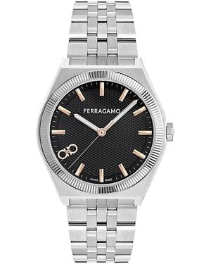 Ferragamo Vega New Bracelet Watch, 40Mm - Gray