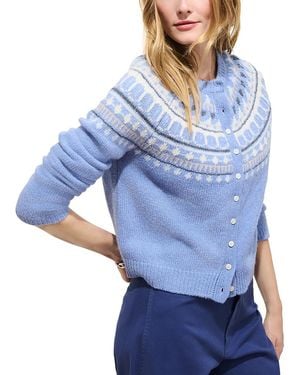 Alex Mill Greene St Fair Isle Sweater - Blue