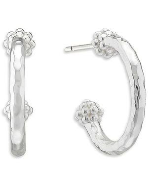 Capucine de Wulf Berry Slice Small Hoop Earrings - White