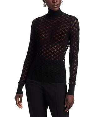 BOSS Fibrana Mesh Top - Black