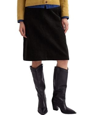 Seasalt Cornwall Dovetail A-Line Skirt - Black