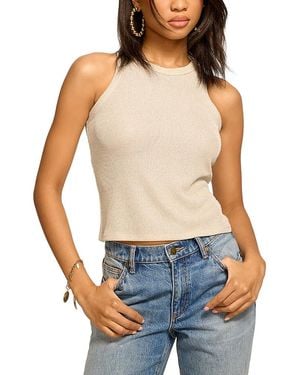 Ramy Brook Ella Cropped Tank Top - Blue