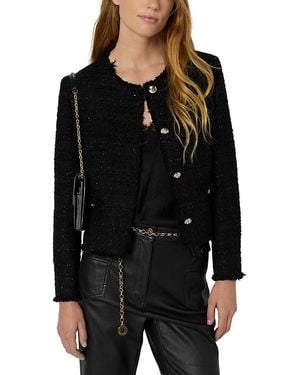 Gerard Darel Nessa Button Front Jacket - Black