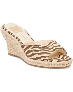 Dolce Vita Vaya Espadrille Wedge Sandals - Natural