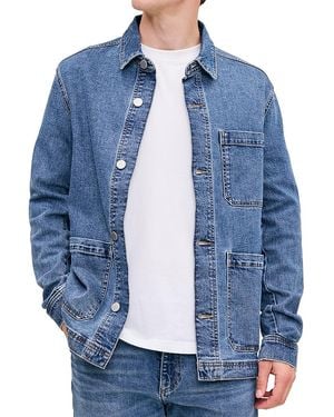 DL1961 Sean Shirt Jacket - Blue