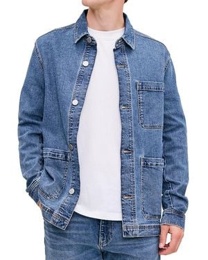 DL1961 Sean Shirt Jacket - Blue