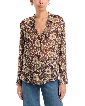 Xirena Beau Printed Button Front Shirt - Multicolor