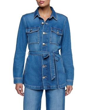L'Agence Samaya Safari Jacket - Blue