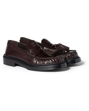 【送料&関税込】Miu Miu Leather Loafers Miu Miu Loafers and moccasins for Women | Online Sale up to