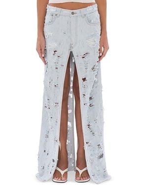 Haikure Gana Skirt - Blue