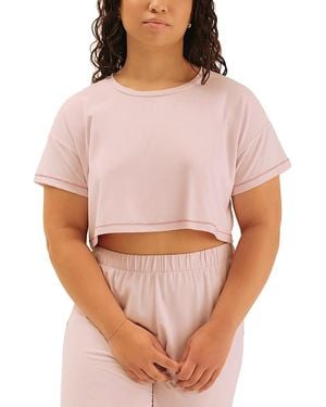 Arid Blayne Crop Tee - Pink