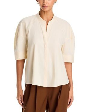 Emme Gennaio Short Sleeve Shirt - White