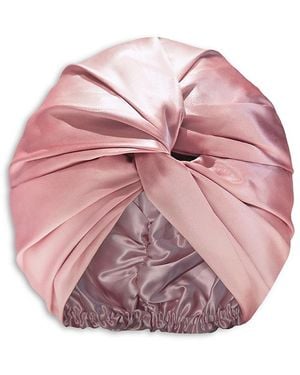 Slip Pure Silk Turban - Pink
