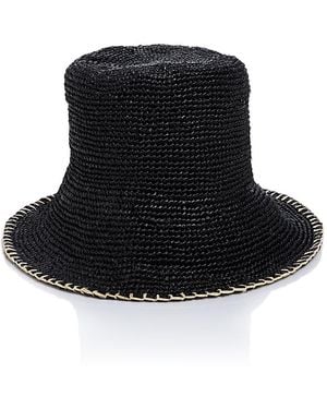 Rag & Bone Jade Whipstitch Rollable Hat - Black