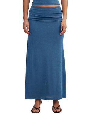 EVER NEW Arabella Flute Maxi Skirt - Blue