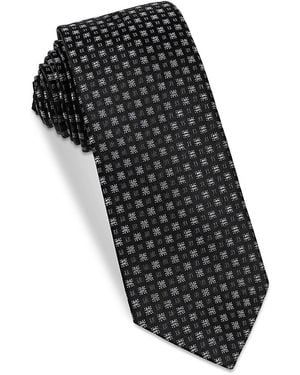 W.r.k. Neat Silk Tie - Black