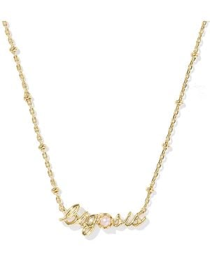 Kendra Scott Big Sis Pendant Necklace, 19 - Metallic