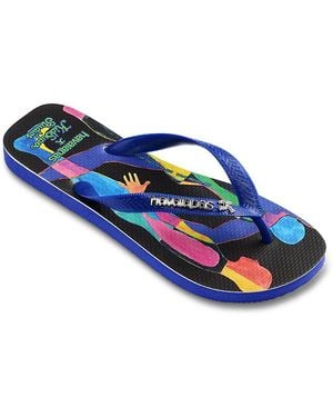 Havaianas X Kidsuper Top Flip Flops - Blue