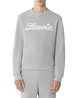 Lanvin Ribbon Sweatshirt - Gray