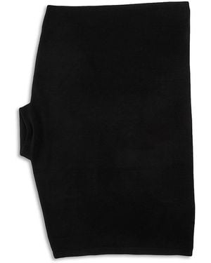 Vince Funnel Neck Knit Poncho - Black