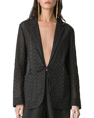 forte_forte Forte_Forte Embroidered Jacket - Black