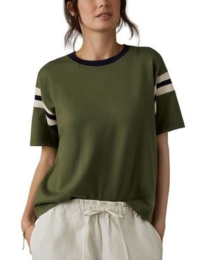 Faherty Sport Jersey Throwback Tee - Green