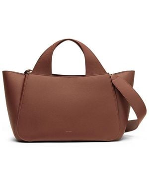 Cuyana Mila Satchel - Brown