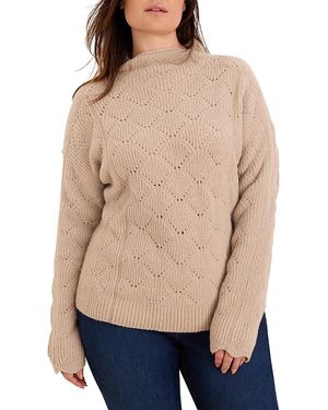 NIC+ZOE Diamond Jubilee Sweater - Natural