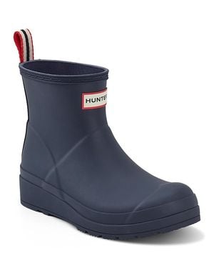 HUNTER Play Short Rain Boots - Blue