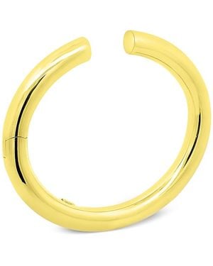Bloomingdale's Fine Collection High Polished Hinge Cuff Bracelet - Yellow