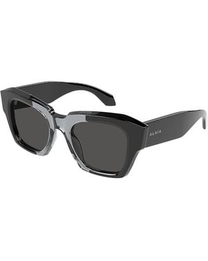 Alaïa Square Sunglasses, 50Mm - Gray