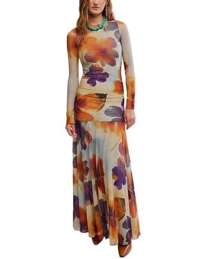 Free People Sunnei Maxi Dress - Red