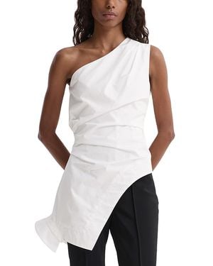 Rohe Reimagined One Shoulder Top - White