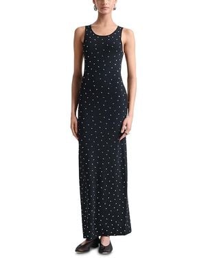 Altuzarra Geordie Rhinestone Dress - Black