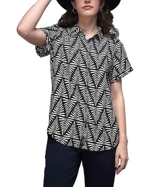 WILDFANG The Empower Button Up Shirt - Black