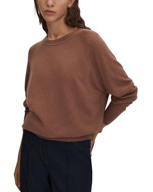 Reiss Andi Crewneck Sweater - Brown