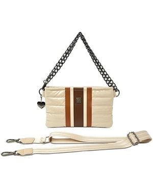 Think Royln Almost Famous Colorblock Crossbody - Metallic