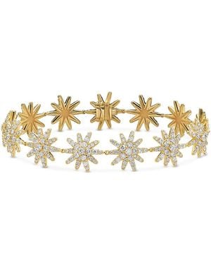 David Yurman Starburst Pave Tennis Bracelet - Metallic