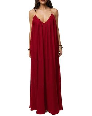 JLUXLABEL Hana Backless Maxi Dress - Red