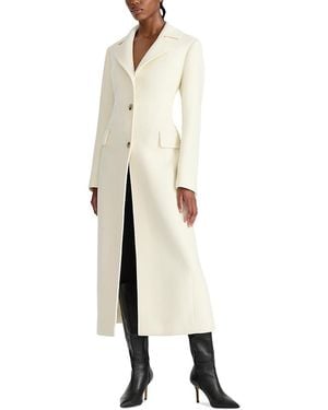 Mackage Corazon Wool Semi Fitted Coat - Natural