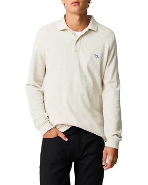 Rodd & Gunn Long Sleeve Sports Fit Gunn Polo - White