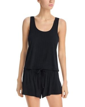 Honeydew Intimates Cloud Tank Shortie Set - Black