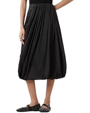 AllSaints Nia Bubble Skirt - Black