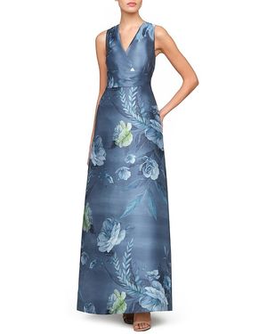 Kay Unger Rosalind Gown - Blue