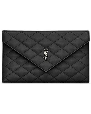 Saint Laurent Paris Pouch - Black